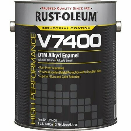 RUST-OLEUM Coating, V7400, 1 gal, Masstone Tint Base, Gloss 245517